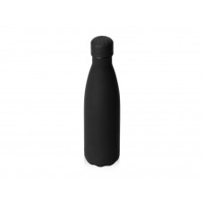 Вакуумная термобутылка "Vacuum bottle C1", soft touch, 500 мл, черный с нанесением логотипа компании