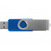 Флеш-карта USB 2.0 8 ГБ «Флэш С1», синий с нанесением логотипа компании
