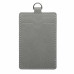 Карман для карт и пропуска с подвесом вертикальный "Фэйвор (Favor)", светло-серый с нанесением логотипа компании