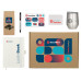 Welcome pack «Warm welcome», белый с нанесением логотипа компании