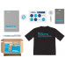 Welcome pack «Simple kit», серый с нанесением логотипа компании Welcome pack «Simple kit», серый с нанесением логотипа компании