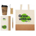 Welcome pack «Hello eco», натуральный с нанесением логотипа компании