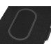 Органайзер с беспроводной зарядкой 5000 mAh "Powernote", темно-серый с нанесением логотипа компании