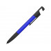 Ручка-стилус металлическая шариковая многофункциональная (6 функций) «Multy», синий с нанесением логотипа компании