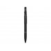 Ручка шариковая с кабелем USB, черный с нанесением логотипа компании