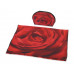 Набор «Роза»: косметичка и шарф с нанесением логотипа компании