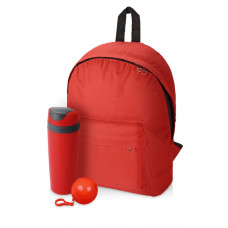 Подарочный набор «Tetto», красный с нанесением логотипа компании