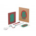 Welcome pack "Smart start", красный с нанесением логотипа компании