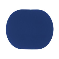 ПАТЧ ОВАЛ soft-touch (синий) 6,0 х 5,0 см