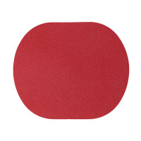 ПАТЧ ОВАЛ nubuk (красный) 6,0 х 5,0 см