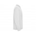 Рубашка поло "Estrella" мужская с длинным рукавом, белый с нанесением логотипа компании