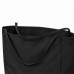 Шоппер-оверсайз Grossbag из переработанного хлопка 340 г, черный с нанесением логотипа компании