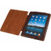 Чехол для iPad Alessandro Venanzi, коричневый с нанесением логотипа компании