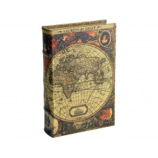 Подарочная коробка «Карта мира» с нанесением логотипа компании