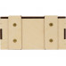 Деревянная подарочная коробка с крышкой "Ларчик" на бечевке с нанесением логотипа компании