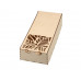 Подарочная коробка «Wood» с нанесением логотипа компании