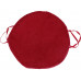 Чехол из войлока, красный с нанесением логотипа компании