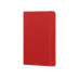 Подарочный набор Moleskine Indiana с блокнотом А5 Soft и ручкой, красный с нанесением логотипа компании