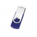 Подарочный набор Essentials с флешкой и блокнотом А5 с ручкой, синий с нанесением логотипа компании