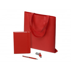 Подарочный набор «Guardar», красный с нанесением логотипа компании