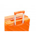 Чемодан TORBER В Отпуск, оранжевый, полипропилен, 45 х 28 х 68 см, 79 л с нанесением логотипа компании