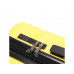 Чемодан TORBER В Отпуск, жёлтый, полипропилен, 40,5 х 25 х 62,5 см, 55 л с нанесением логотипа компании