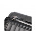 Чемодан TORBER Nevo, чёрный, полипропилен, 45 х 26 х 66 см, 66 л с нанесением логотипа компании