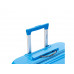 Чемодан TORBER В Отпуск, синий, полипропилен, 45 х 28 х 68 см, 79 л с нанесением логотипа компании