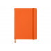 Блокнот А6 "Rainbow M", оранжевый с нанесением логотипа компании