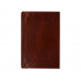 Блокнот А5 «Fabrizio», 64 листа, коричневый с нанесением логотипа компании