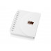 Блокнот А7 "Note", белый с нанесением логотипа компании