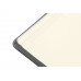Блокнот «Notepeno» 130x205 мм с тонированными линованными страницами, серый с нанесением логотипа компании
