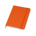 Блокнот А6 "Rainbow M", оранжевый с нанесением логотипа компании