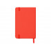 Блокнот А6 "Vision", Lettertone, красный с нанесением логотипа компании