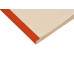 Блокнот А5 из переработанного тростника и RPET "Adiantum", 80 листов, гибкая обложка, красный с нанесением логотипа компании