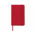 Блокнот Spectrum A6, красный с нанесением логотипа компании