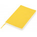 Блокнот "Softy 2.0", гибкая обложка A5, 80 листов, желтый с нанесением логотипа компании