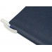 Блокнот «Notepeno» 130x205 мм с тонированными линованными страницами, темно-синий с нанесением логотипа компании