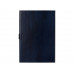 Бизнес-блокнот А5 с клапаном «Fabrizio», 80 листов, темно-синий с нанесением логотипа компании