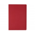 Бизнес тетрадь А5 "Pragmatic", 40 листов в клетку, красный с нанесением логотипа компании
