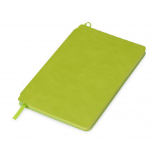 Блокнот «Notepeno» 130x205 мм с тонированными линованными страницами, зеленое яблоко