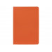 Блокнот "Wispy", твердая обложка A5, 64 листа, оранжевый с нанесением логотипа компании