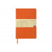Блокнот А5 "Megapolis Flex Loft", оранжевый с нанесением логотипа компании