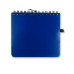 Блокнот А6 "Журналист" с ручкой, синий с нанесением логотипа компании