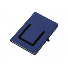 Блокнот "Pocket" 140*205 мм с карманом для телефона, синий