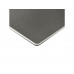 Бизнес тетрадь А5 "Megapolis flex" 60 л. soft touch клетка, серый с нанесением логотипа компании