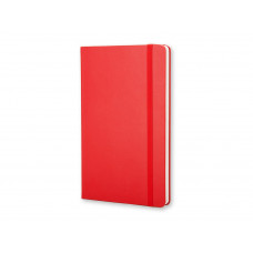 Записная книжка Moleskine Classic (нелинованный) в твердой обложке, Large (13х21см), красный