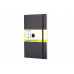 Записная книжка Moleskine Classic Soft (нелинованный), Pocket (9х14 см), черный с нанесением логотипа компании