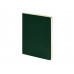 Бизнес тетрадь А5 "Megapolis flex" 60 л. soft touch клетка, зеленый с нанесением логотипа компании